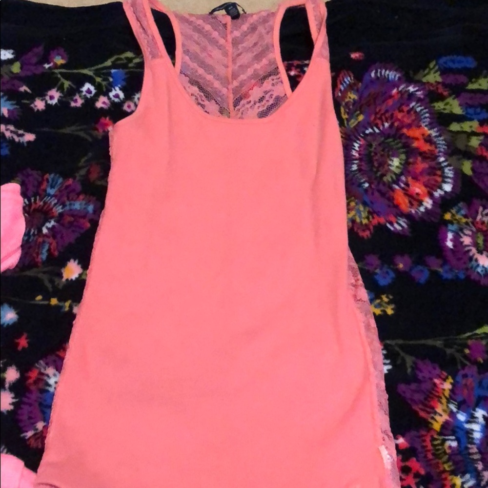 American eagle lace back tank